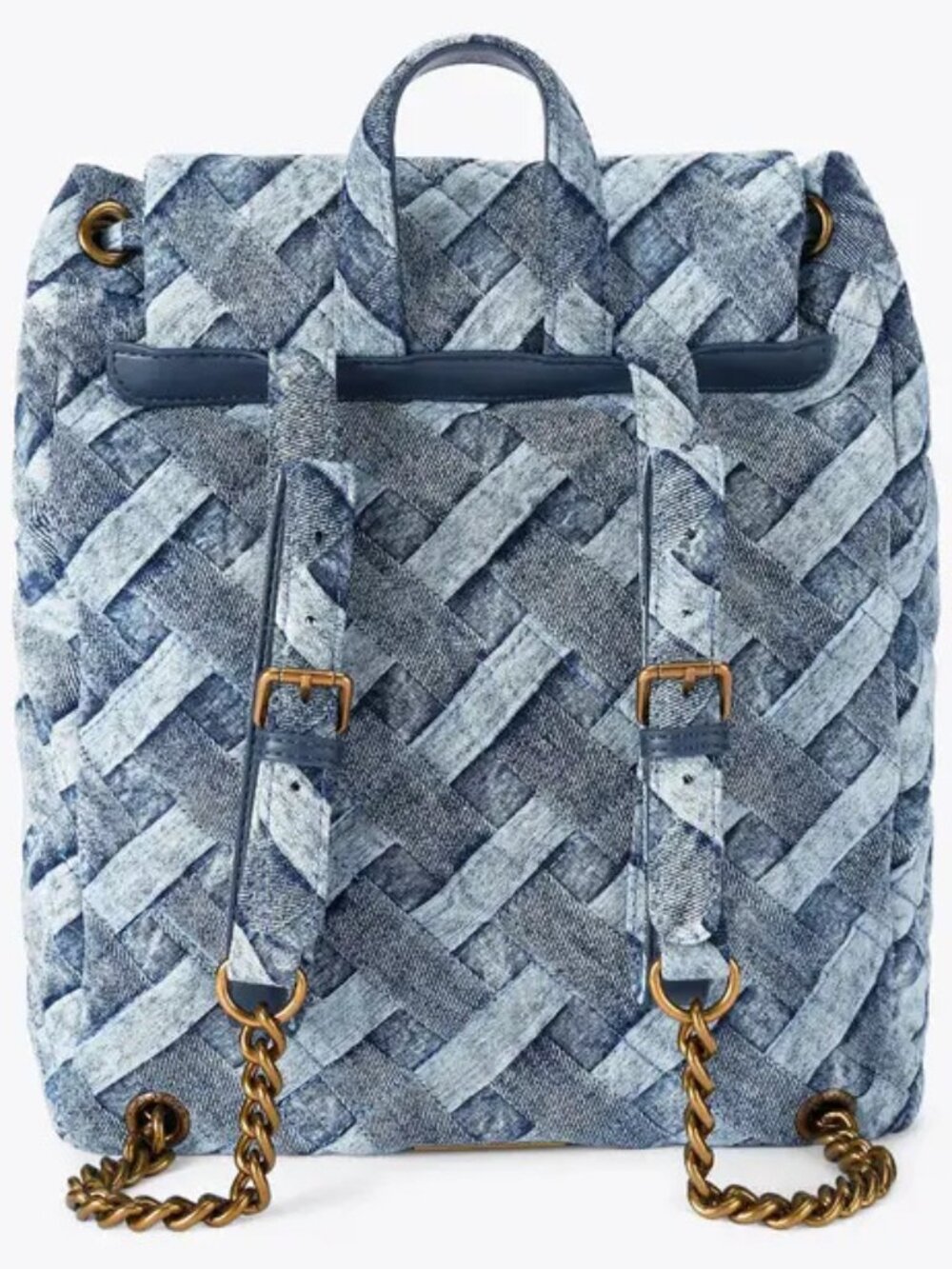 Kurt Geiger London Kensington Backpack - Denim - Picture 4 of 5
